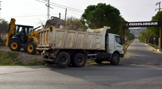 ALİAĞA'DAN GÜZELHİSAR'A HUMMALI ÇALIŞMA
