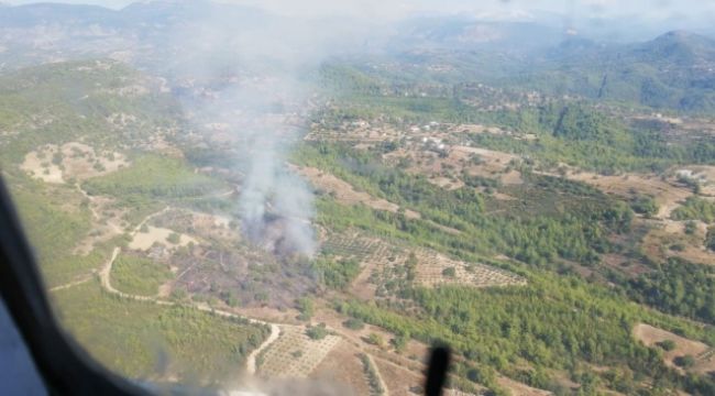 Antalya'da orman yangını