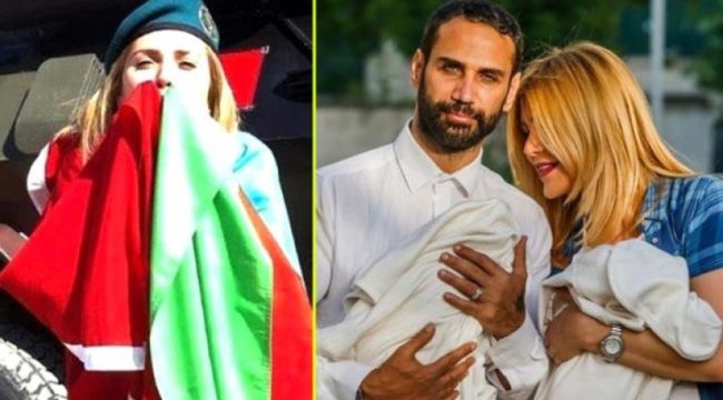 Azerbaycan'a giden Doğuş'un eşinin zafer sevinci