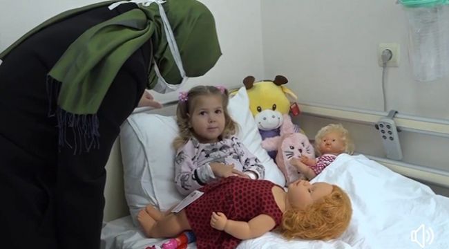 BAŞKAN KANAR'DAN AYDA BEBEĞE SÜRPRİZ