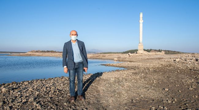 BAŞKAN SOYER TAHTALI'DAN SESLENDİ