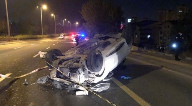 Başkent'te otoyolda kanlı hesaplaşma