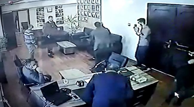 Belediye'ye silahlı saldırı