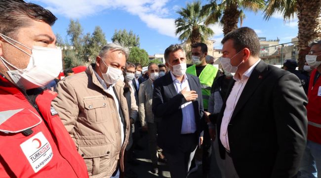 BERGAMA BELEDİYESİ'NDEN DEPREMZEDELERE DESTEK