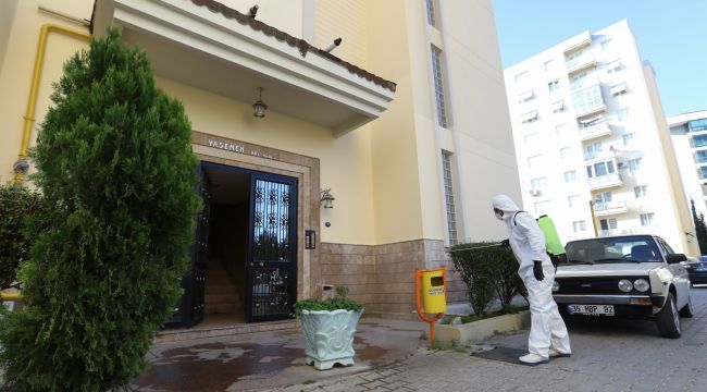 BUCA’DA 8 BİN 247 APARTMAN İLAÇLANDI