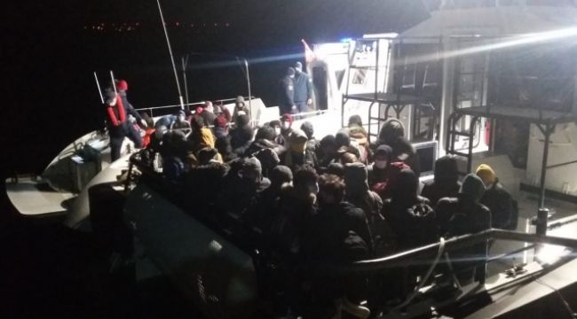 Çanakkale'de düzensiz göçmenler yakalandı