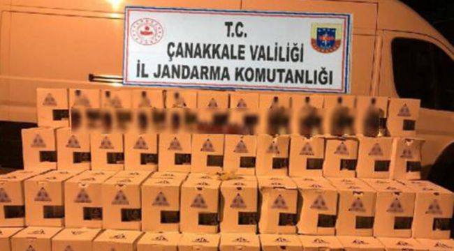 Çanakkale'de sahte içki operasyonu