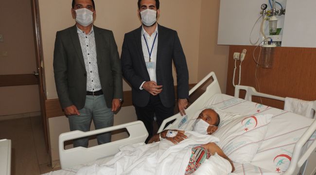 Çeşme'deki hastanede ameliyat başarısı