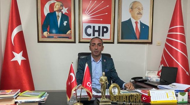 CHP MENEMEN’DEN SERDAR AKSOY AÇIKLAMASI