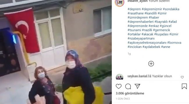 DEPREM FIRSATÇILARINI BÖYLE GÖRÜNTÜLEDİ
