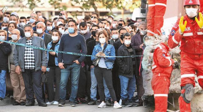 DEPREMDE KALABALIK ENGELİ