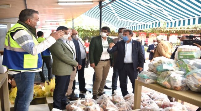 Dünya’nın yardımı Bornova’da toplandı