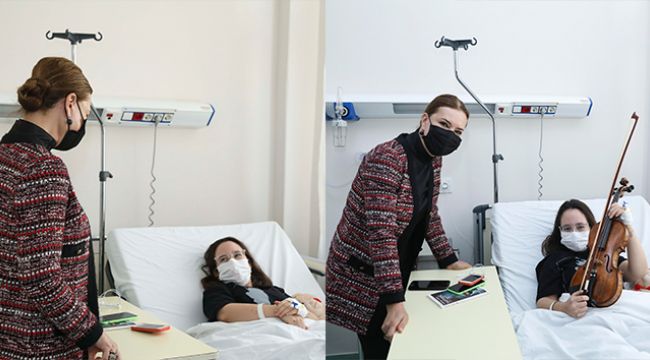 ENKAZDAN KURTARILAN İNCİ, KEMANINA KAVUŞTU