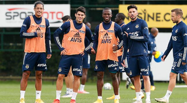 Fenerbahçe'de Konyaspor maçının hazırlıklarını sürdürdü