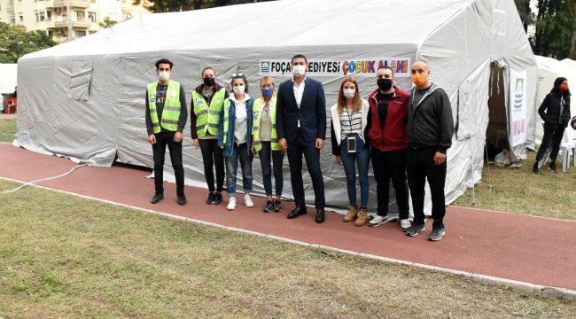 FOÇA'DAN DEPREM DAYANIŞMASINA DESTEK