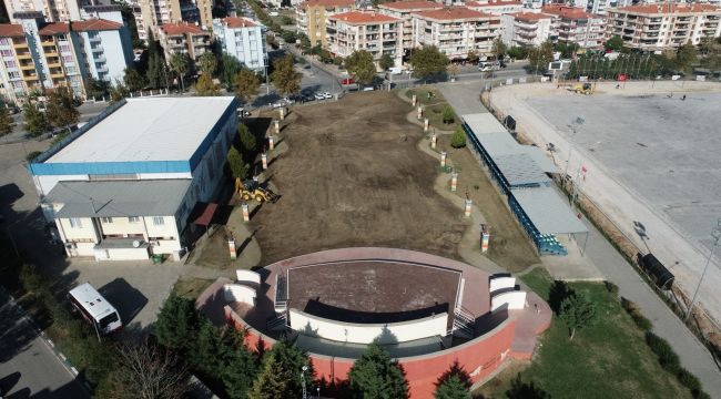 GAZİEMİR FESTİVAL ALANI YENİ YÜZÜNE KAVUŞUYOR