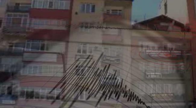 " Hasarlı evlere girmeyin ana artçı henüz olmadı"