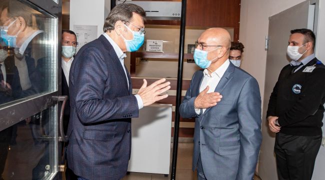 Hisarcıklıoğlu’ndan Başkan Soyer’e ziyaret