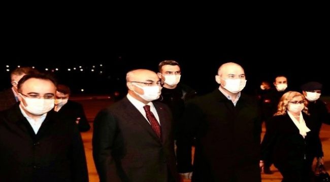 İÇİŞLERİ BAKANI SÜLEYMAN SOYLU İZMİR'DE
