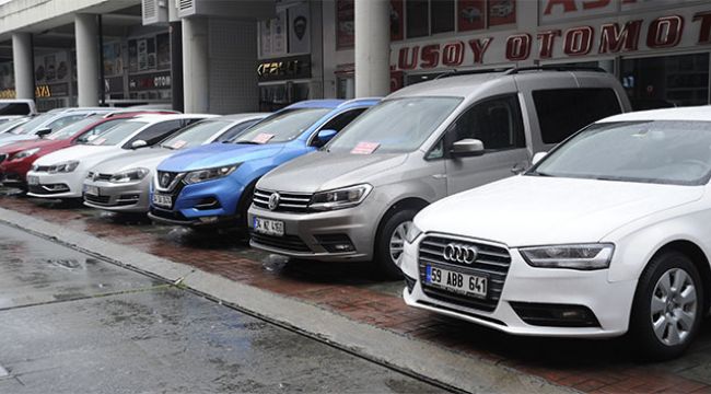 İkinci el araçlara talep azaldı
