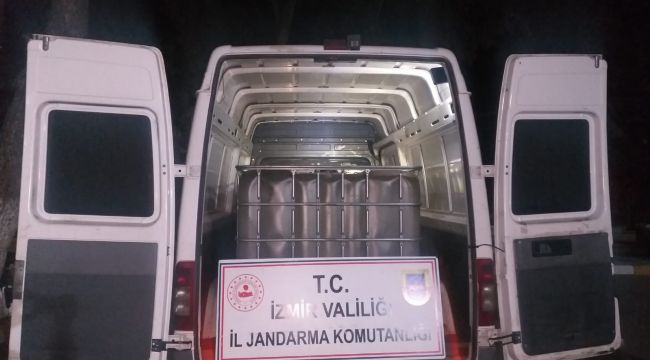 İZMİR'DE KAÇAK AKARYAKIT OPERASYONU