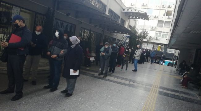 İZMİR'DE KORKUTAN "HES KODU" KUYRUĞU