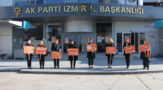 '' KADINA ŞİDDET EN BÜYÜK ACİZLİK VE CAHİLLİKTİR"  