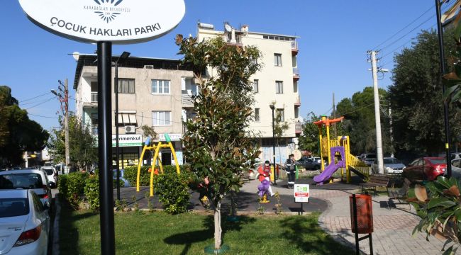 KARABAĞLAR 'DAN ÇOCUK HAKLARI PARKI