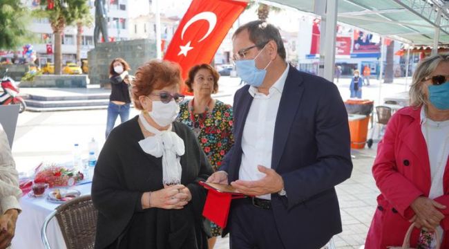 Kitabın geliri Ayvalık fidanlarına