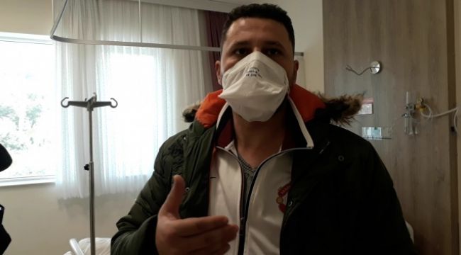 Kıyıya ulaşmak için saatlerce yüzdü