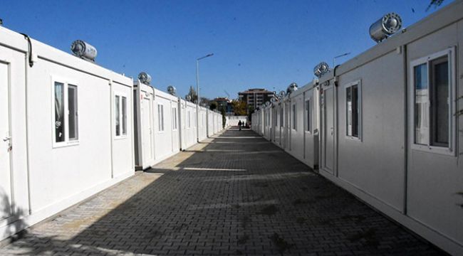 KONTEYNER KENTE YERLEŞENLERİN SAYISI ARTIYOR