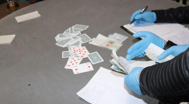 KORONAYA RAĞMEN KUMAR OYNAYANLARA CEZA