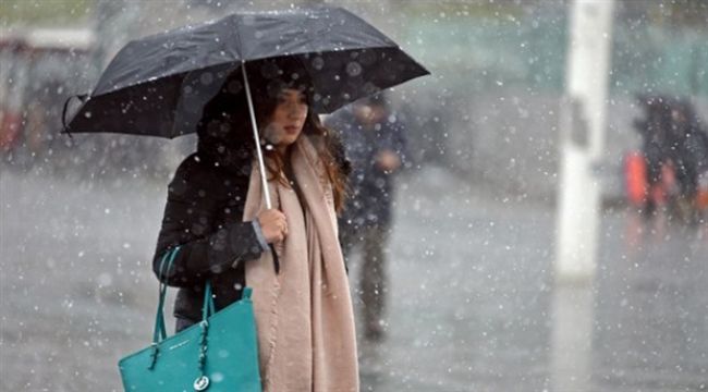 Meteoroloji'den karla karışık yağmur uyarısı