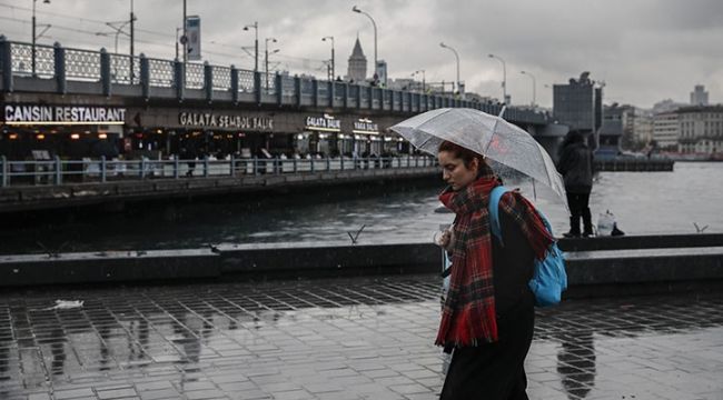 Meteoroloji'den Marmara için sağanak uyarısı!