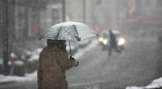 Meteoroloji'den sağanak ve kar yağışı uyarısı