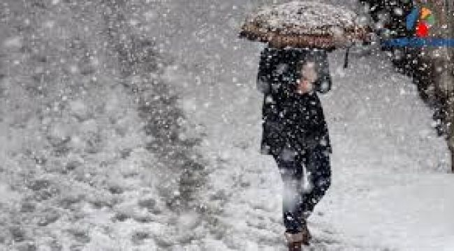 Meteorolojiden sağanak, kar ve fırtına uyarısı !