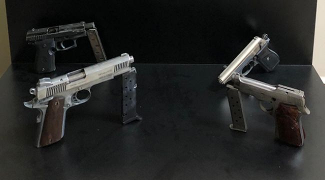 Plakasız motosiklet cephanelik gibi çıktı