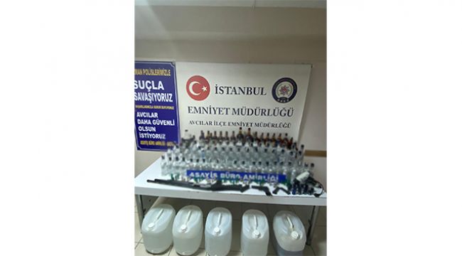 Sahte alkol operasyonu