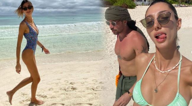 Şevval Şahin'den bitmeyen tatil pozları