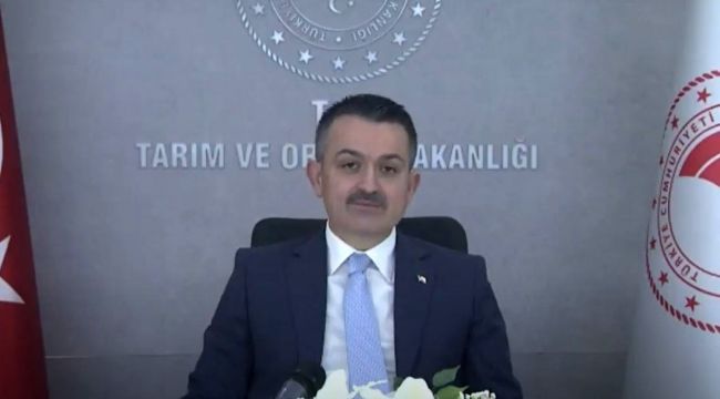 Tarım ve Orman Bakan&#039;ı Pakdemirli&#039;den açıklama