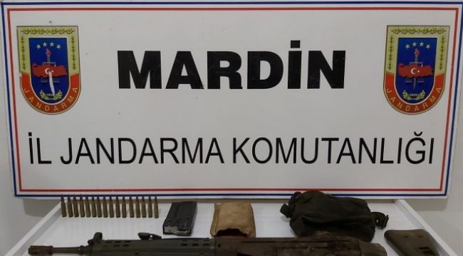 Teröristlere ait mühimmat ele geçirildi