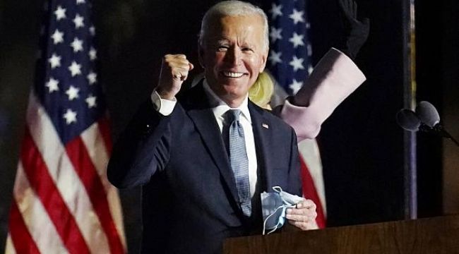 Yeni başkan Biden'dan zafer konuşması