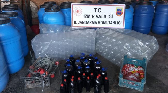 11 BİN 200 LİTRE SAHTE İÇKİ ELE GEÇİRİLDİ