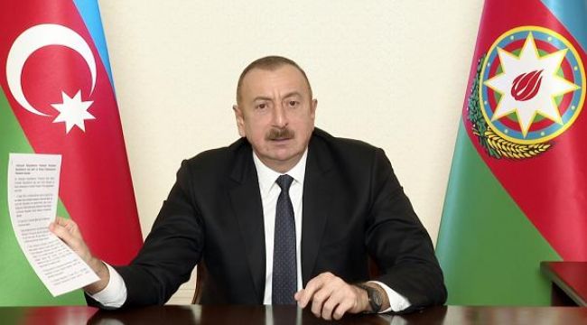 Aliyev Fransa'yı hedef aldı