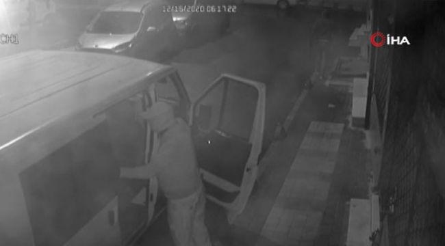 Bağcılar'da soygun girişimi kameraya yansıdı