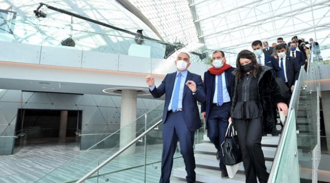 Bakan Ersoy, yeni CSO binasını anlattı
