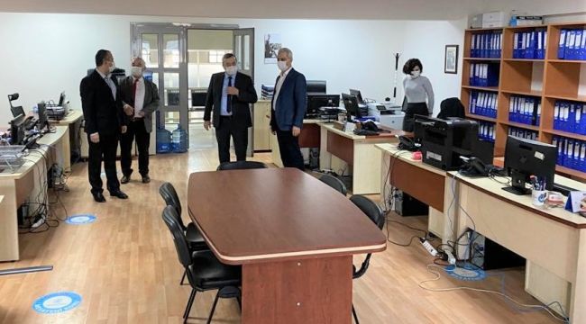 BAŞKAN BATUR'DAN YENİ HİZMET YERLERİNE İNCELEME