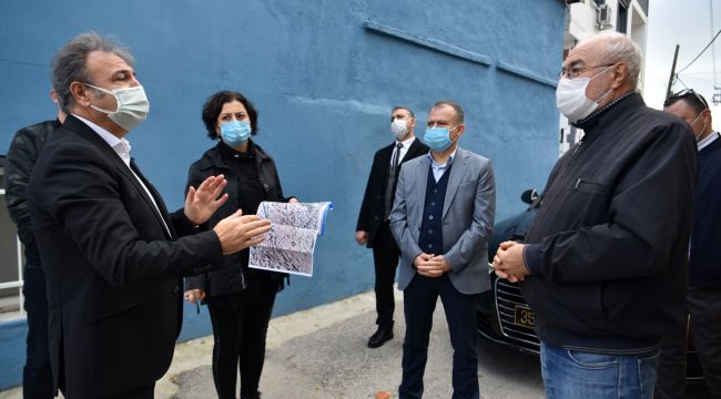BAŞKAN İDUĞ'DAN KENTSEL YENİLEME TURU
