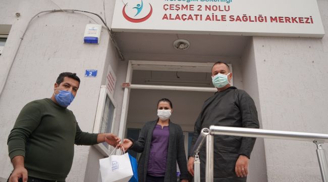 Başkan Oran sağlık çalışanlarını unutmadı