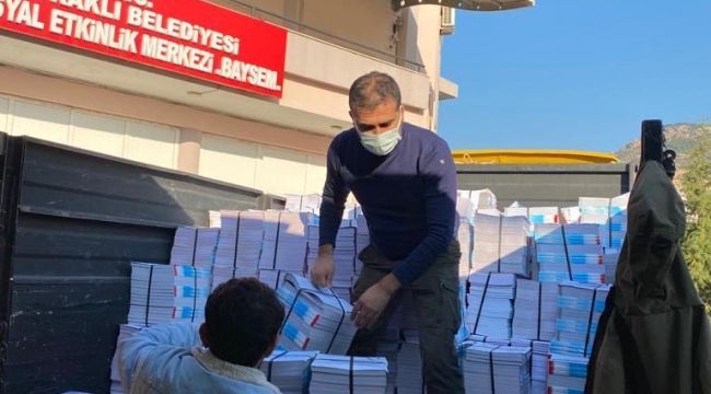 BAŞKAN SANDAL'DAN ÖĞRENCİLERE DESTEK